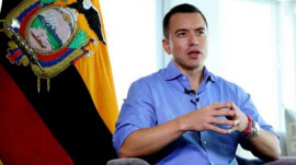 Presidente ecuatoriano Daniel Noboa