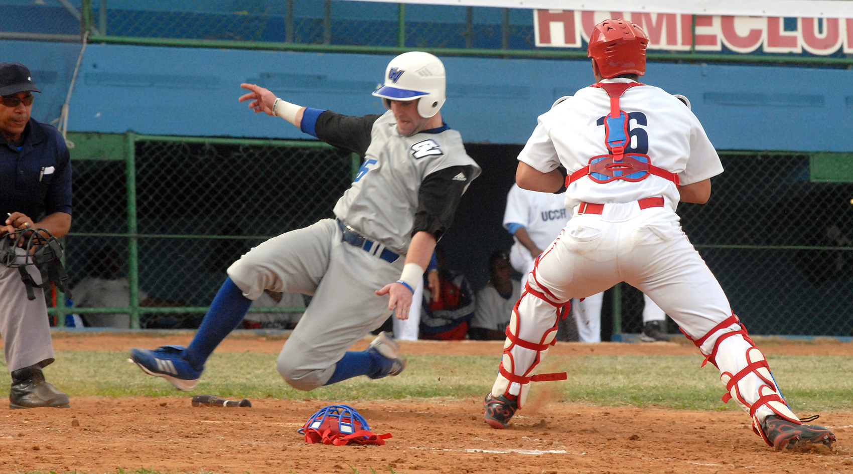 Cuba ganó el primero de tres desafíos contra los universitarios de Lakers