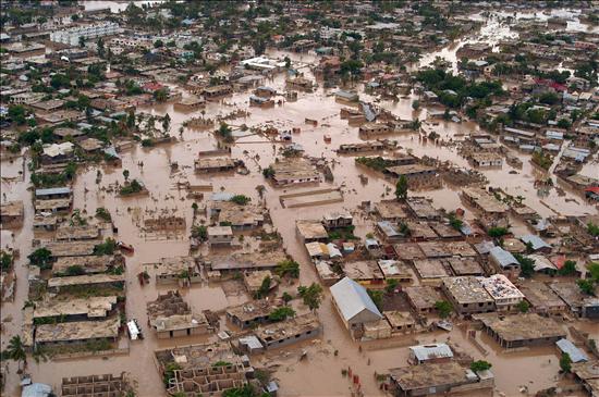 Inundación en Haití