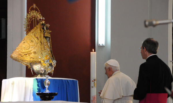 Benedicto XVI visita el Santuario del Cobre - 03