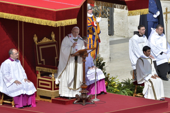 Entronización del Papa Francisco 01