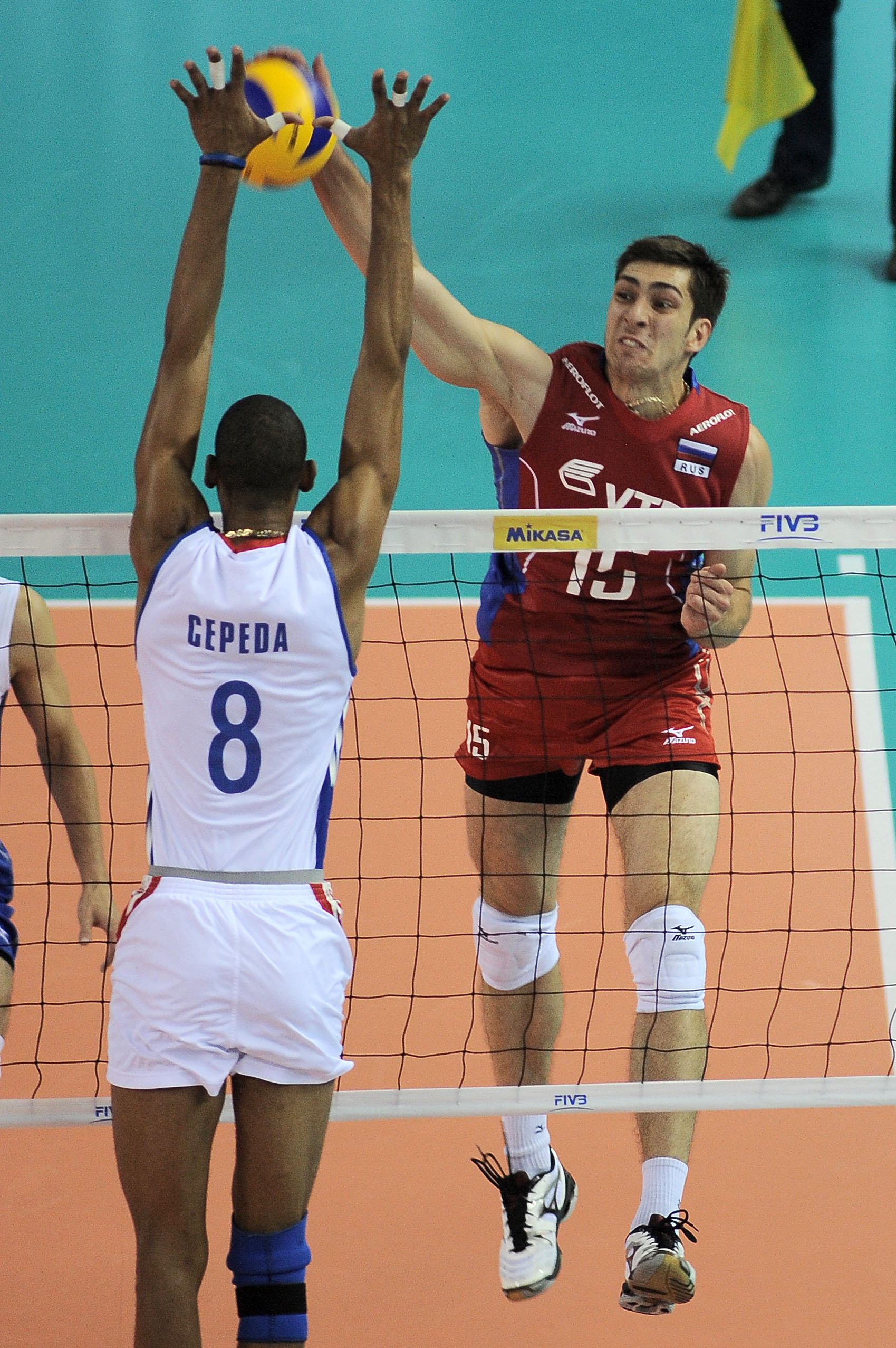 Liga Voleibol_Cuba vs Rusia