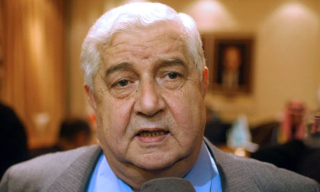 Canciller sirio Wallid al Muallem