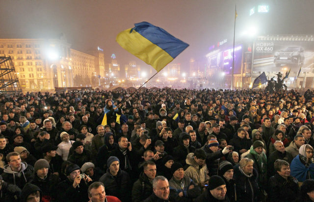 Protestas en Kiev