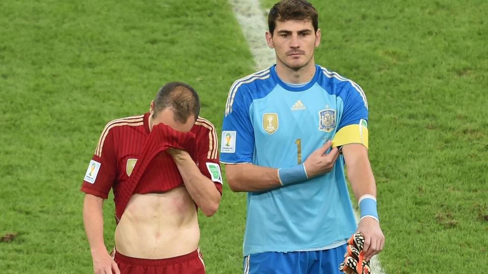 Iniesta y Casillas