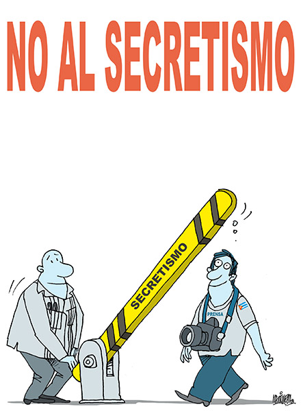 No al secretismo