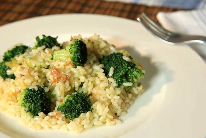 Arroz con brocoli