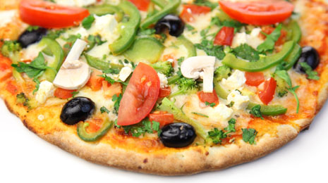 How to prepare a healthy pizza