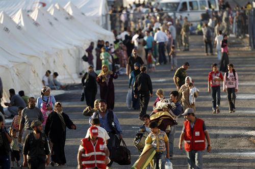 Crisis migratoria Siria, 2017