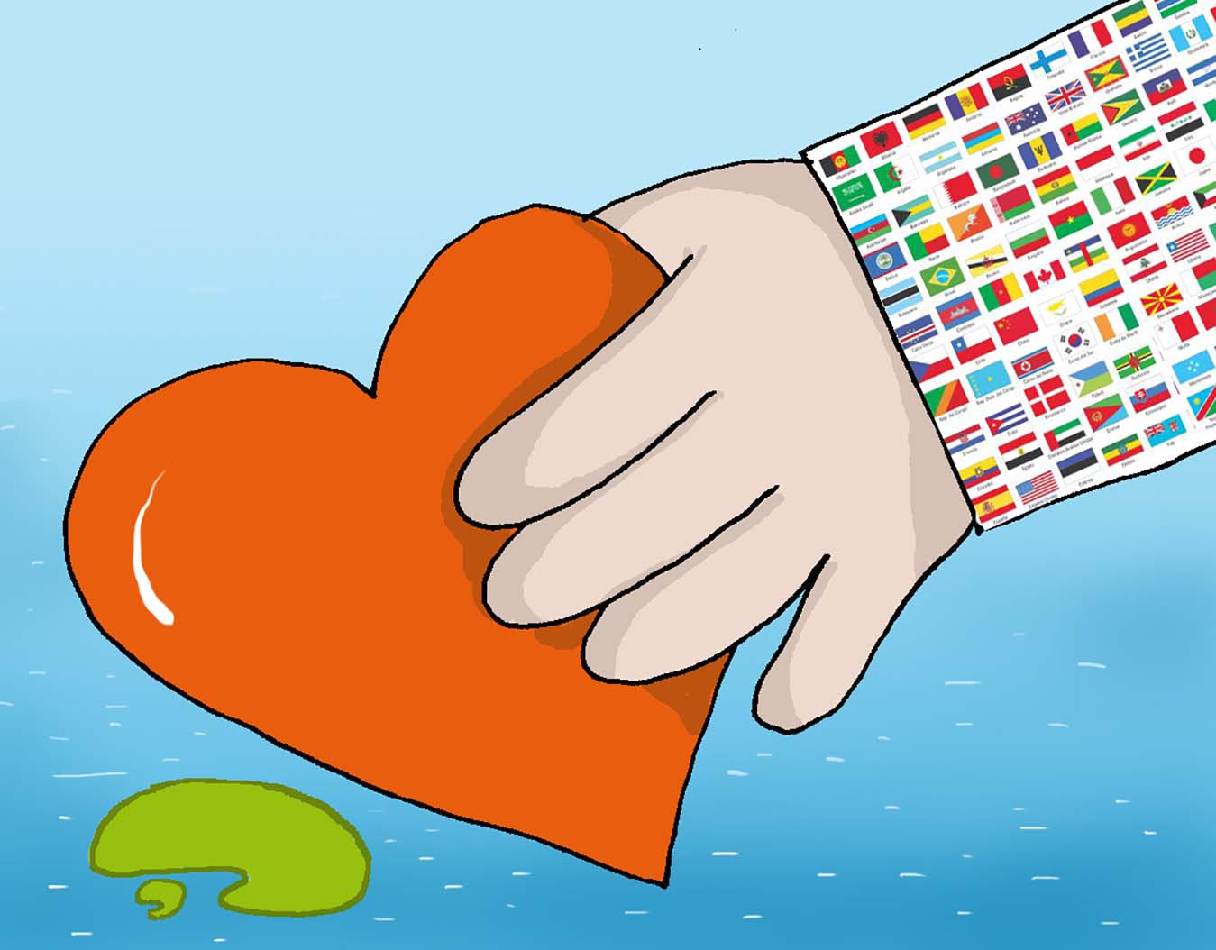 Donación de otros países