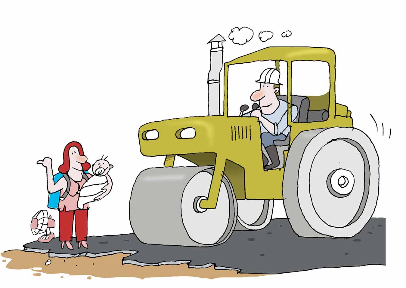 Restauración de las vías