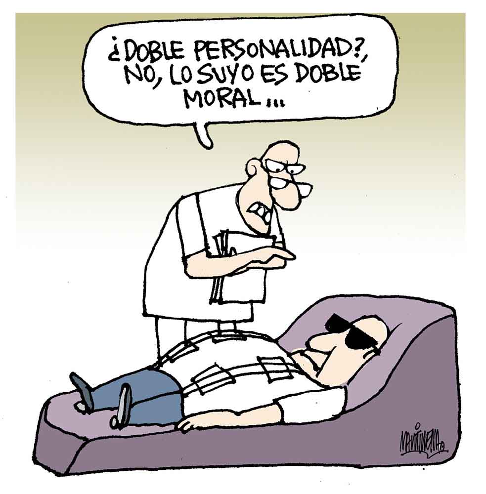 Doble personalidad-doble moral