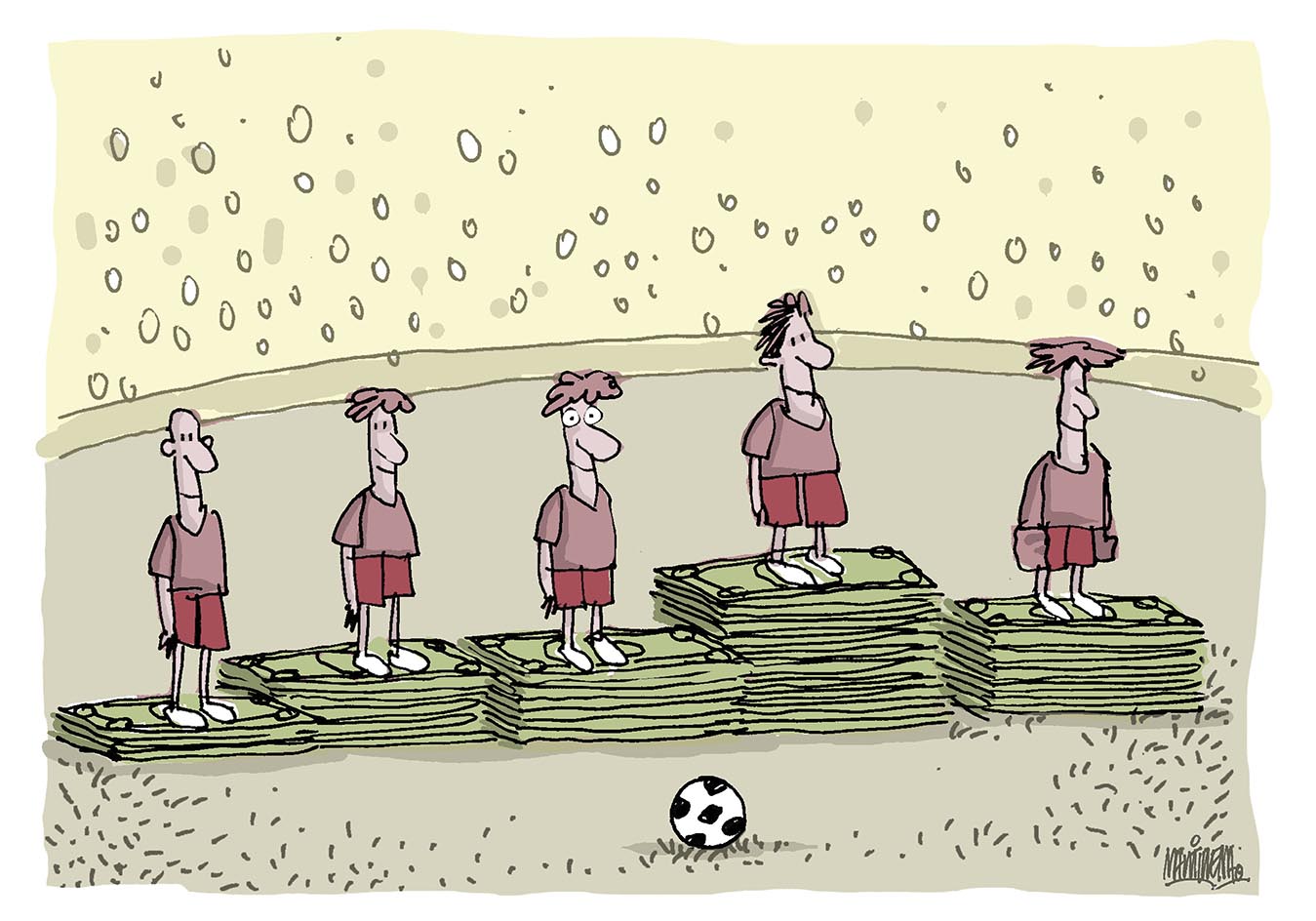 Fútbol Caricatura 2