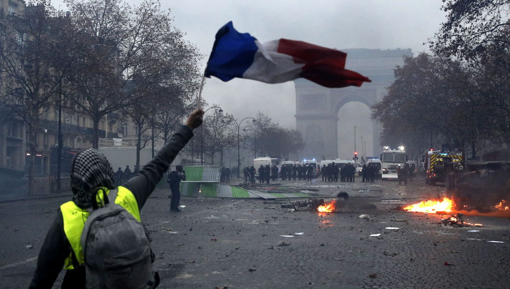 Disturbios en París