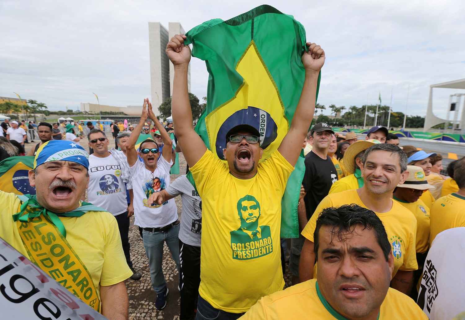 Adeptos de Bolsonaro