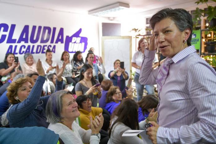 Claudia López-primera mujer-alcaldía de Bogotá