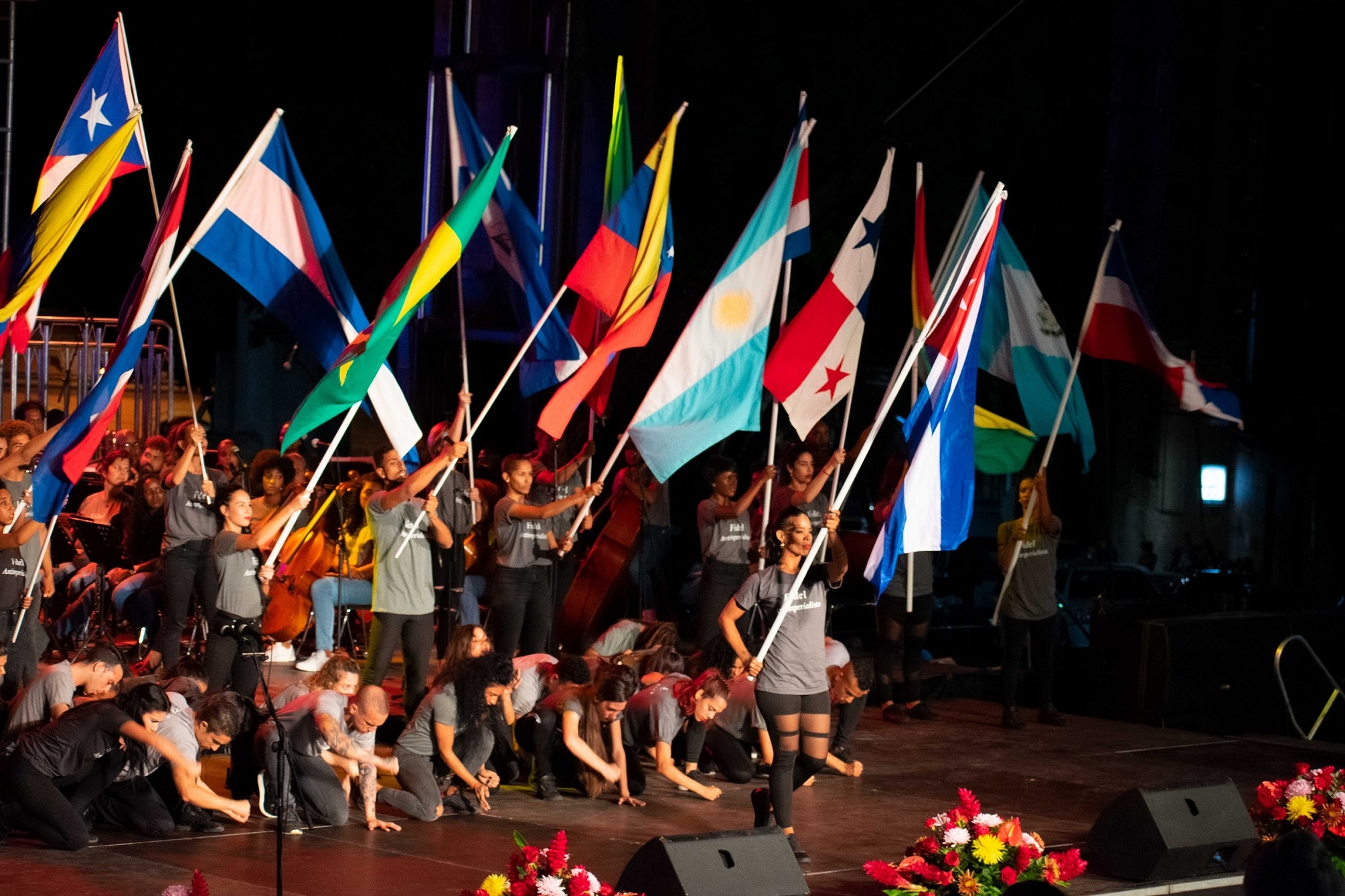 Banderas Vigilia Fidel