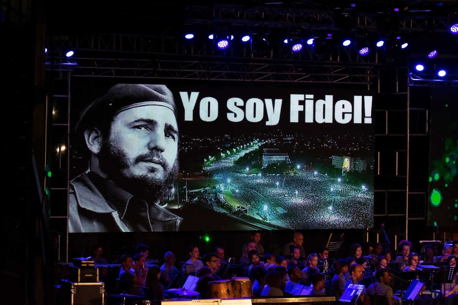 Vigilia Yo soy Fidel