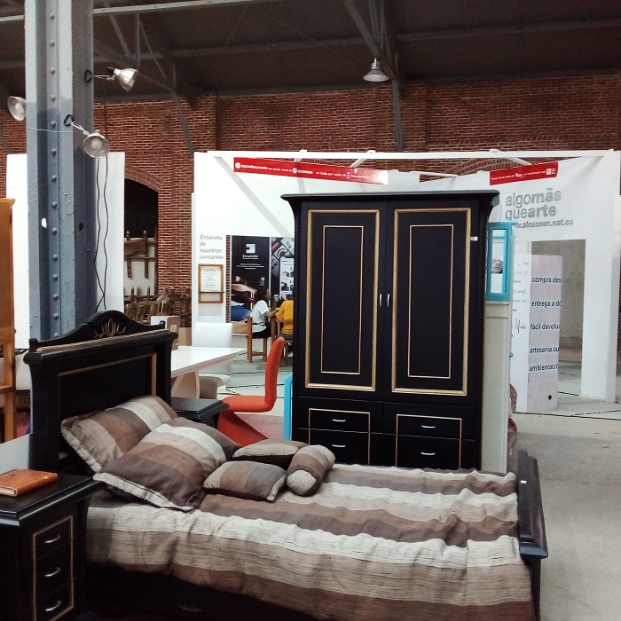 Muebles en exhibición