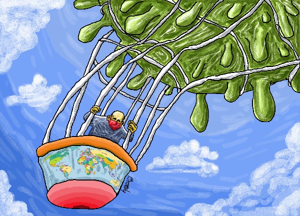 Flotando en el aire