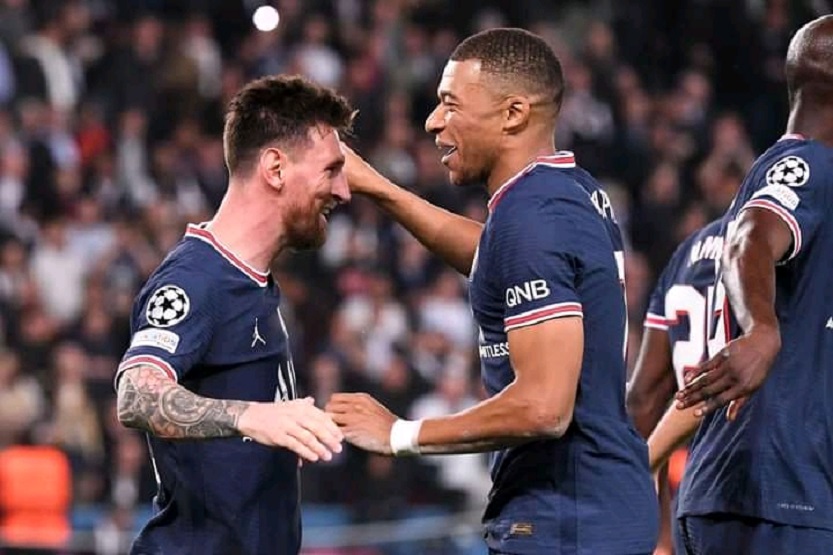 Messi-Mbappé PSG-Liga de Campeones