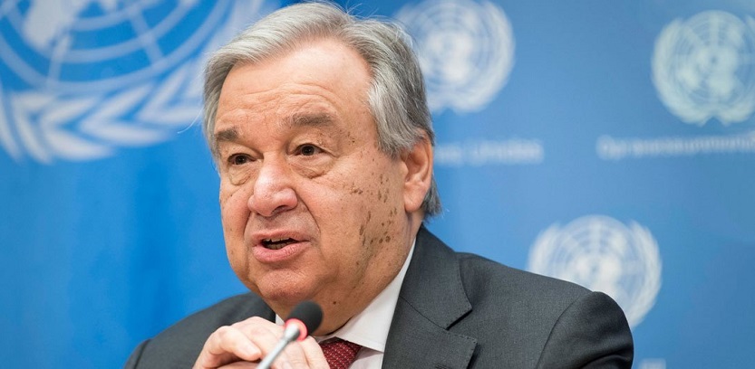 Secretario general-ONU-António Guterres