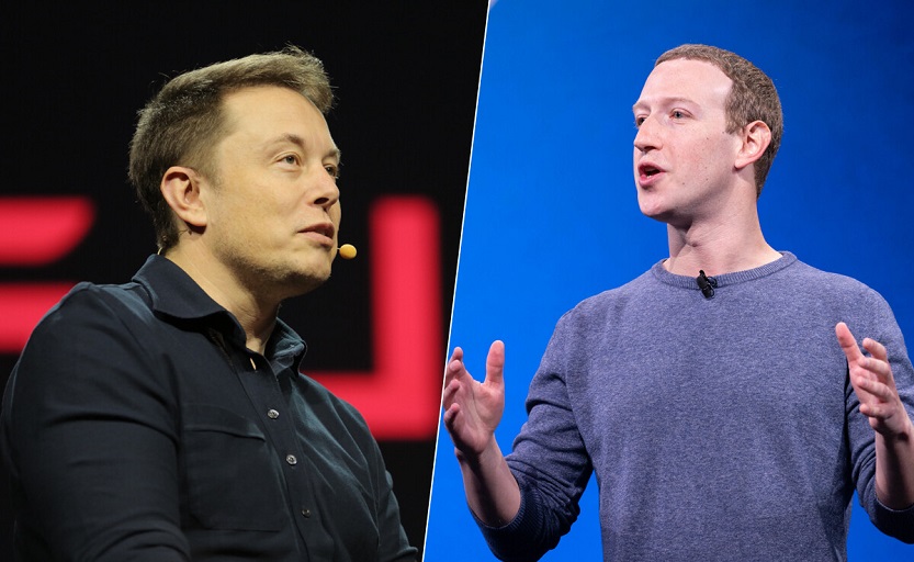 Elon Musk-Mark Zuckerberg