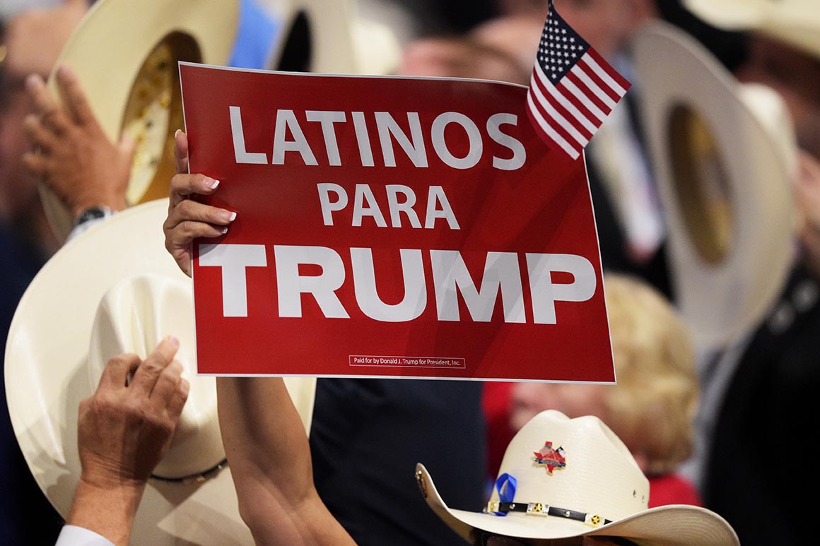 Latinos a favor del Partido Republicano 