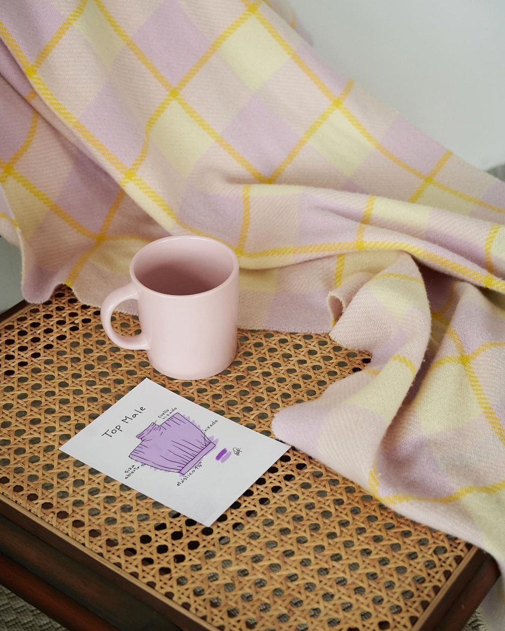 Esbozo de un top male de la colección