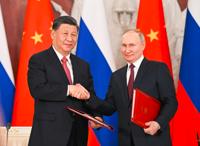 Putin y Xi Jinpin 