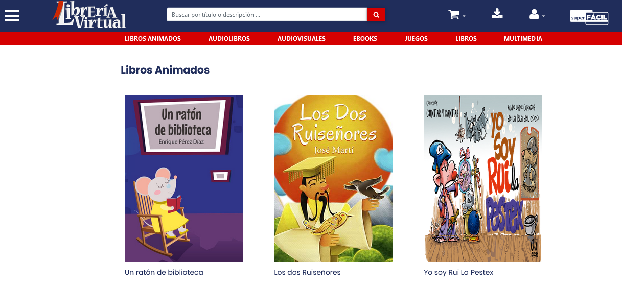 Libros infantiles en venta Cuba