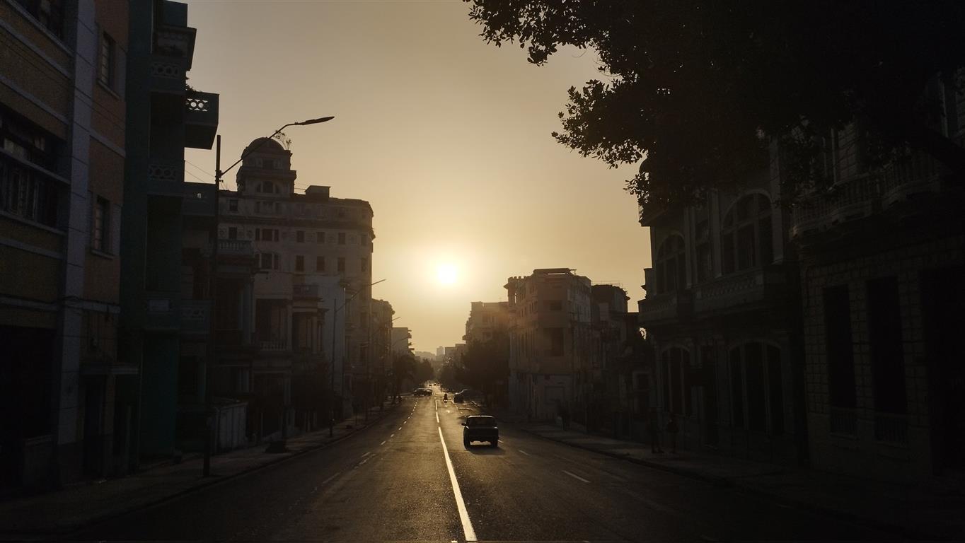 Polvo del Sahara en La Habana