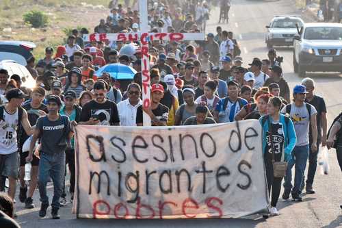 marcha migrantes
