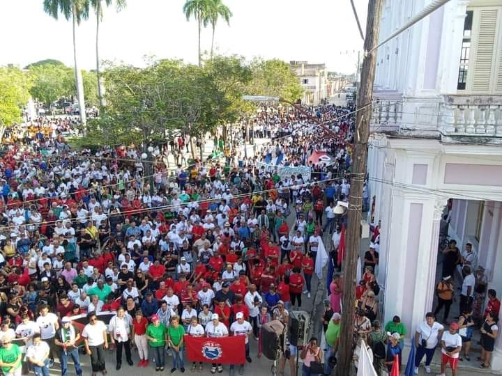  Santiago de Cuba marcha por Palestina