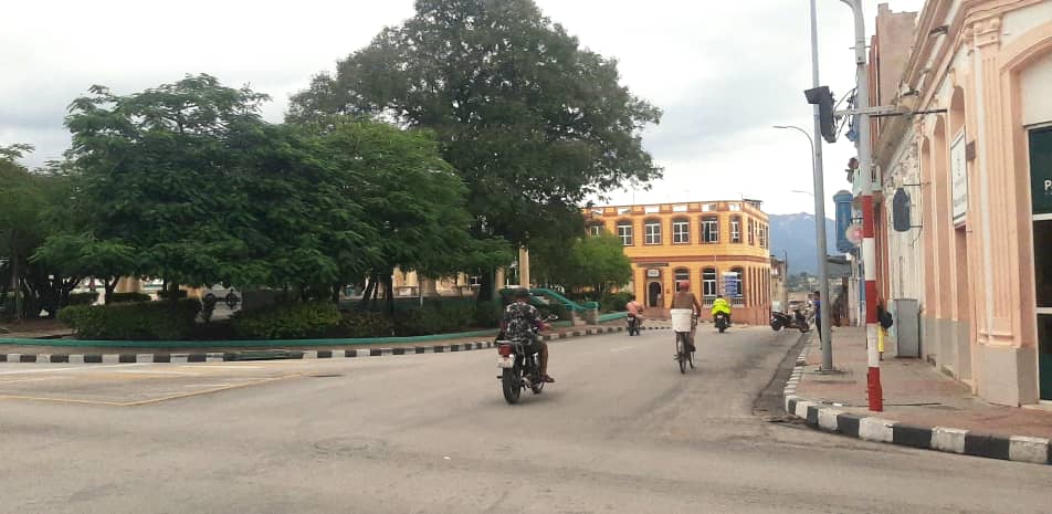 Plaza de Marte en Santiago de Cuba.