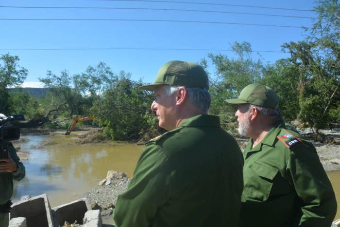 En Guantánamo, ni solos ni abandonados; «Cuba está en función de ustedes»