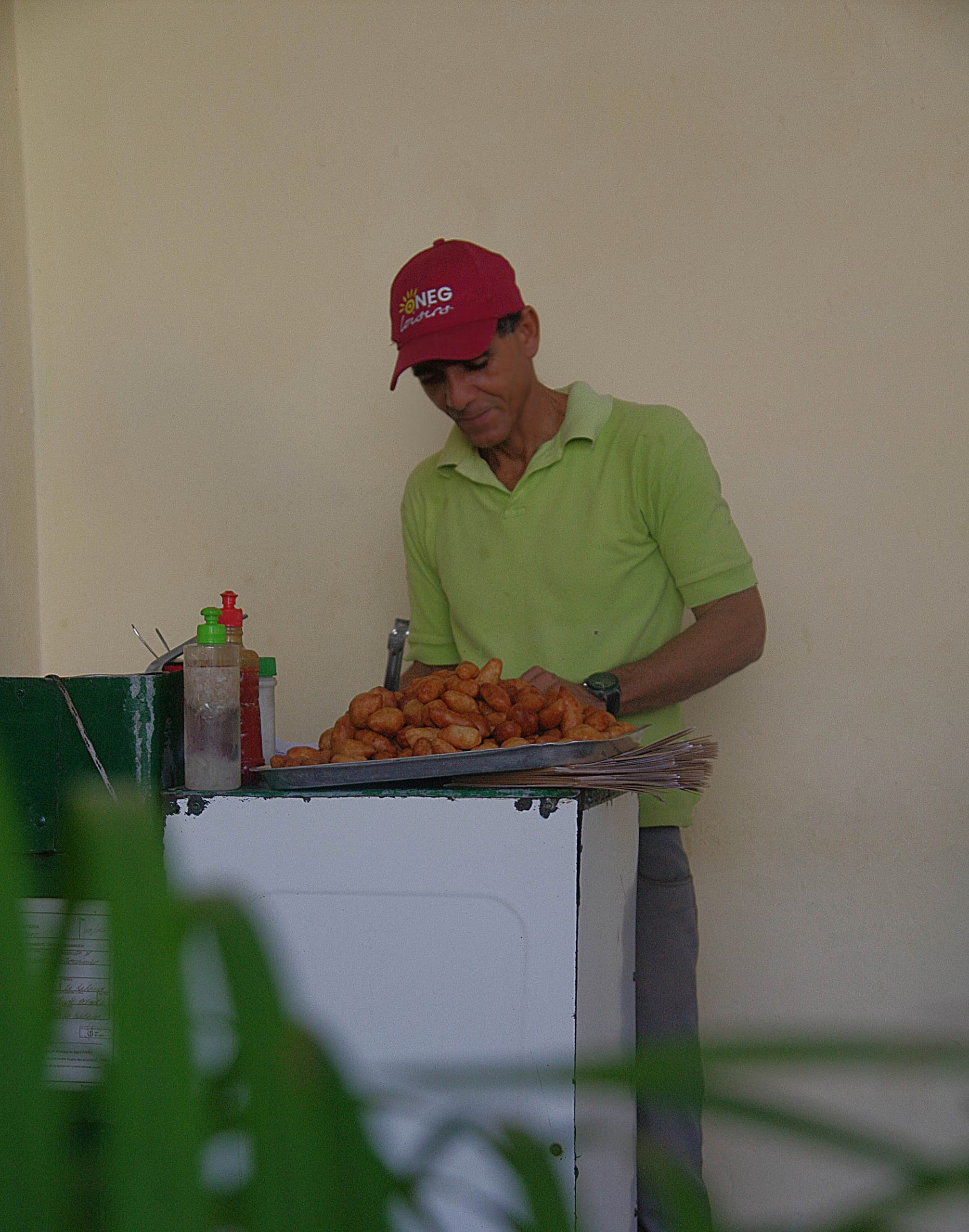 Vendedores ambulantes en La Habana