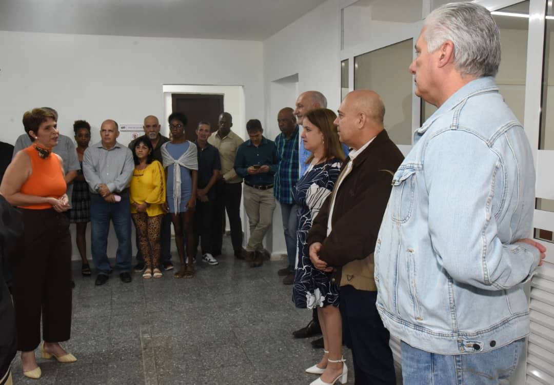 Visita del presidente al CIP