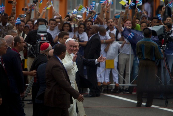 Primera visita del Papa Francisco a Cuba