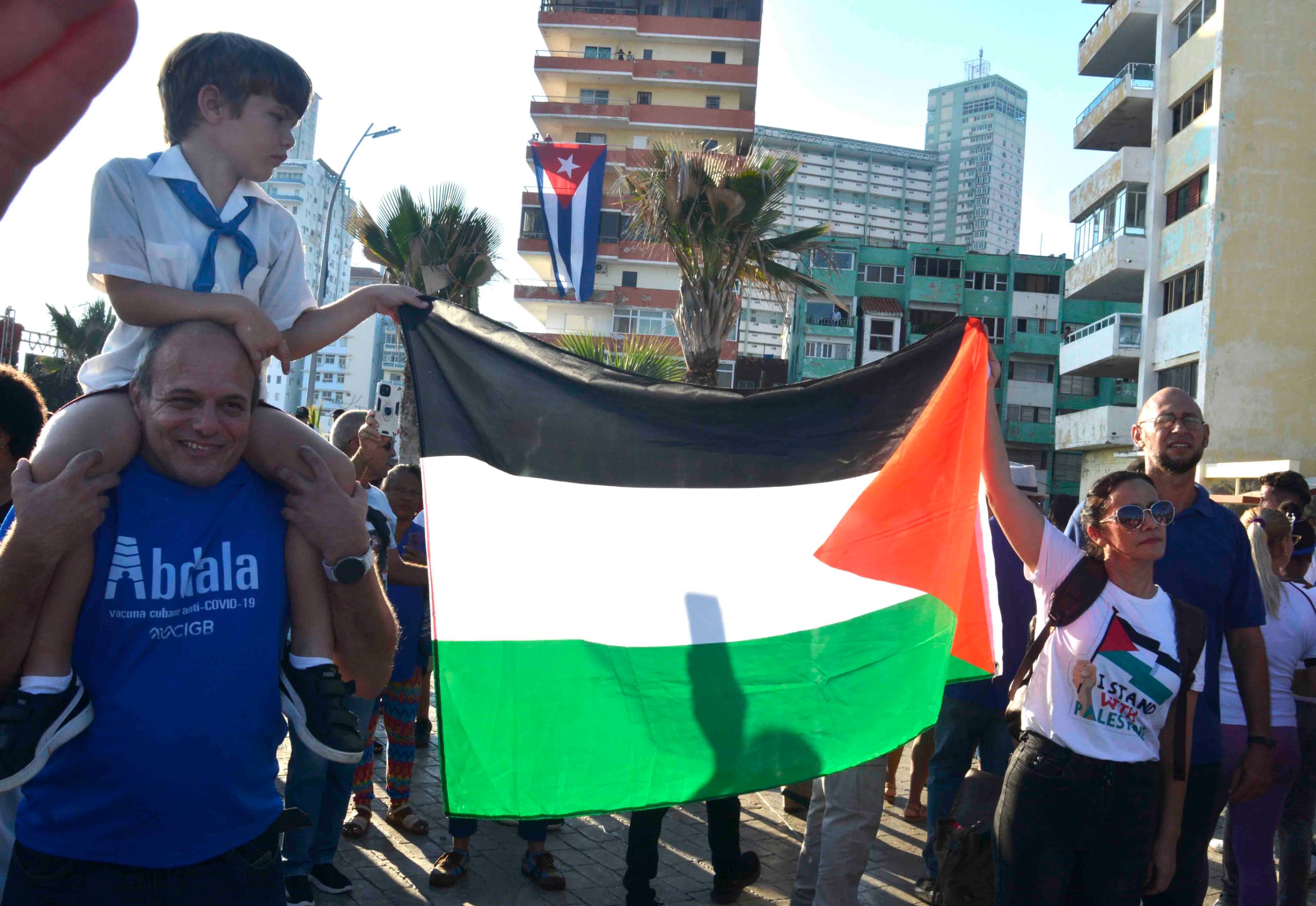 Cuba marcha una vez más por Palestina