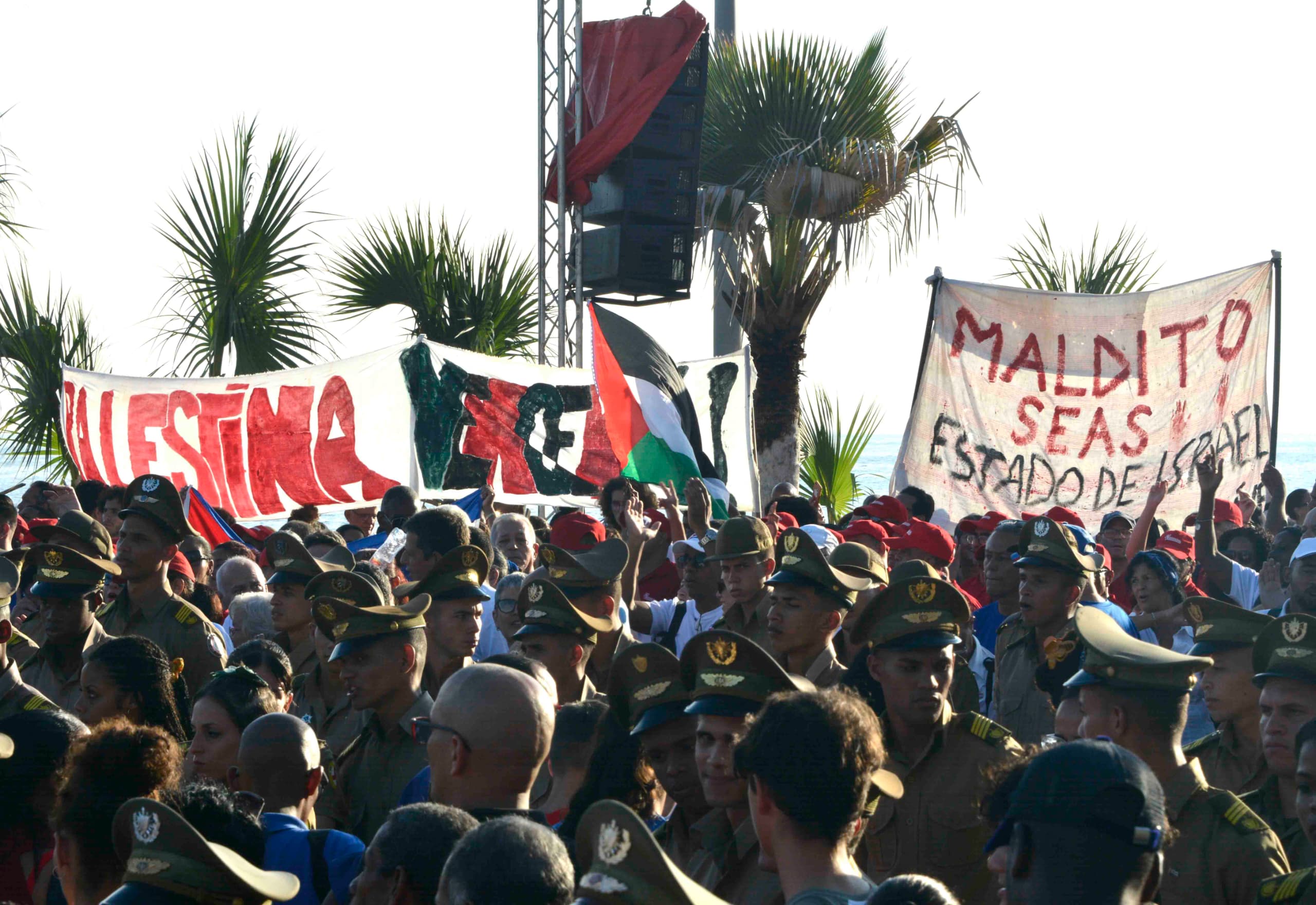 Cuba marcha una vez más por Palestina