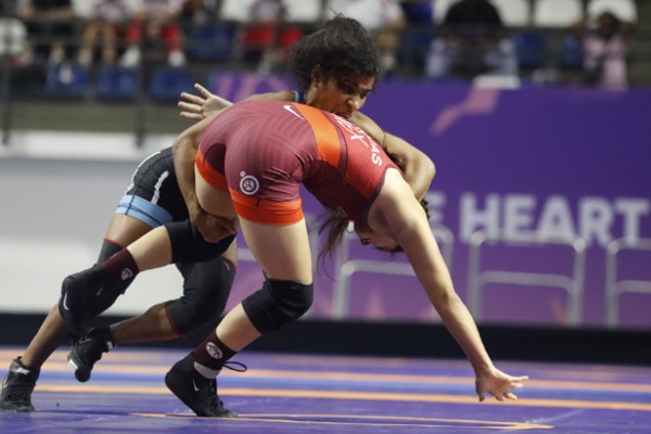 Yaynelis Sanz continuó su camino ascendente. Yaynelis Sanz continuó su camino ascendente.