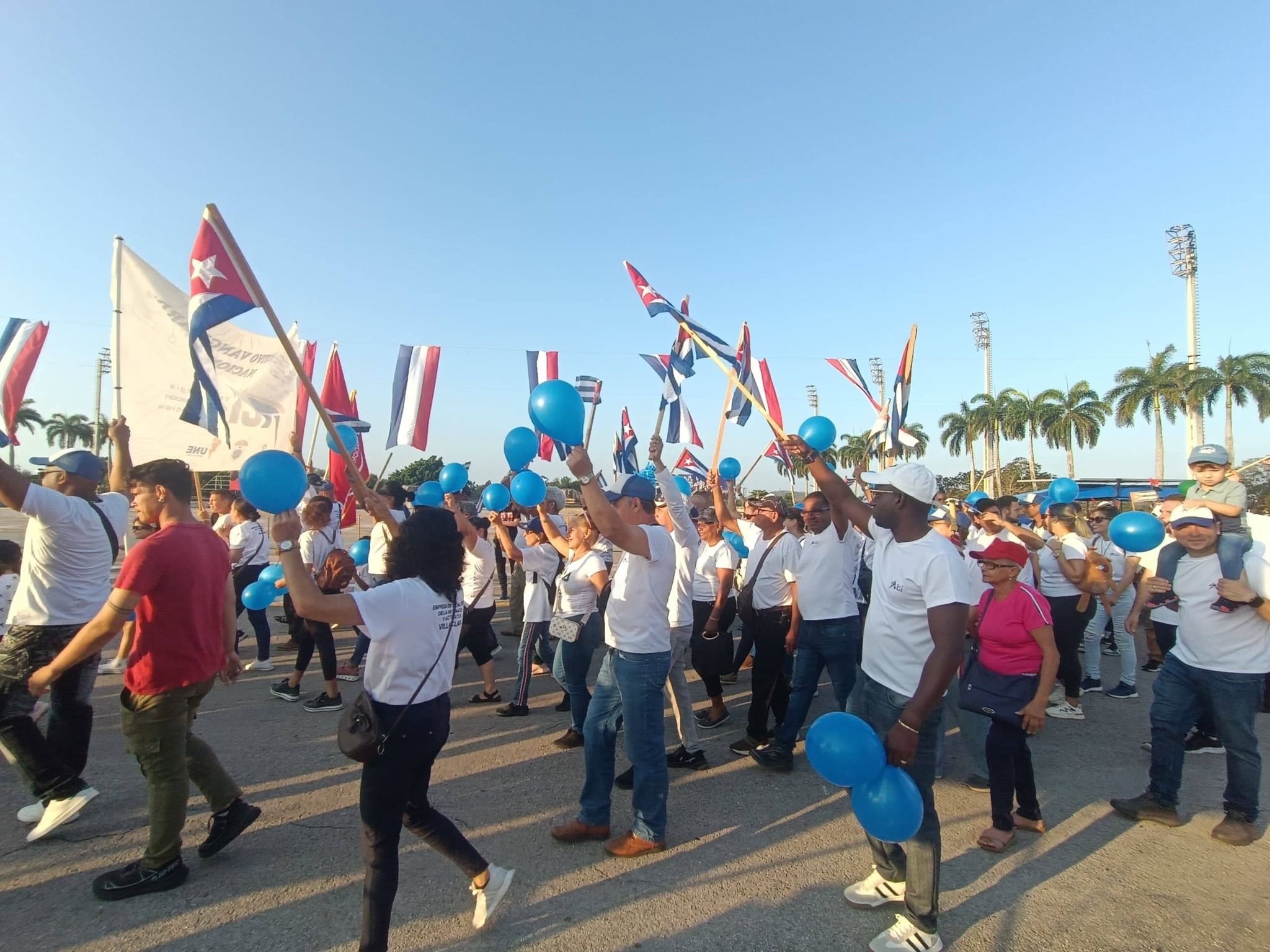 Desfile por el primero de mayo