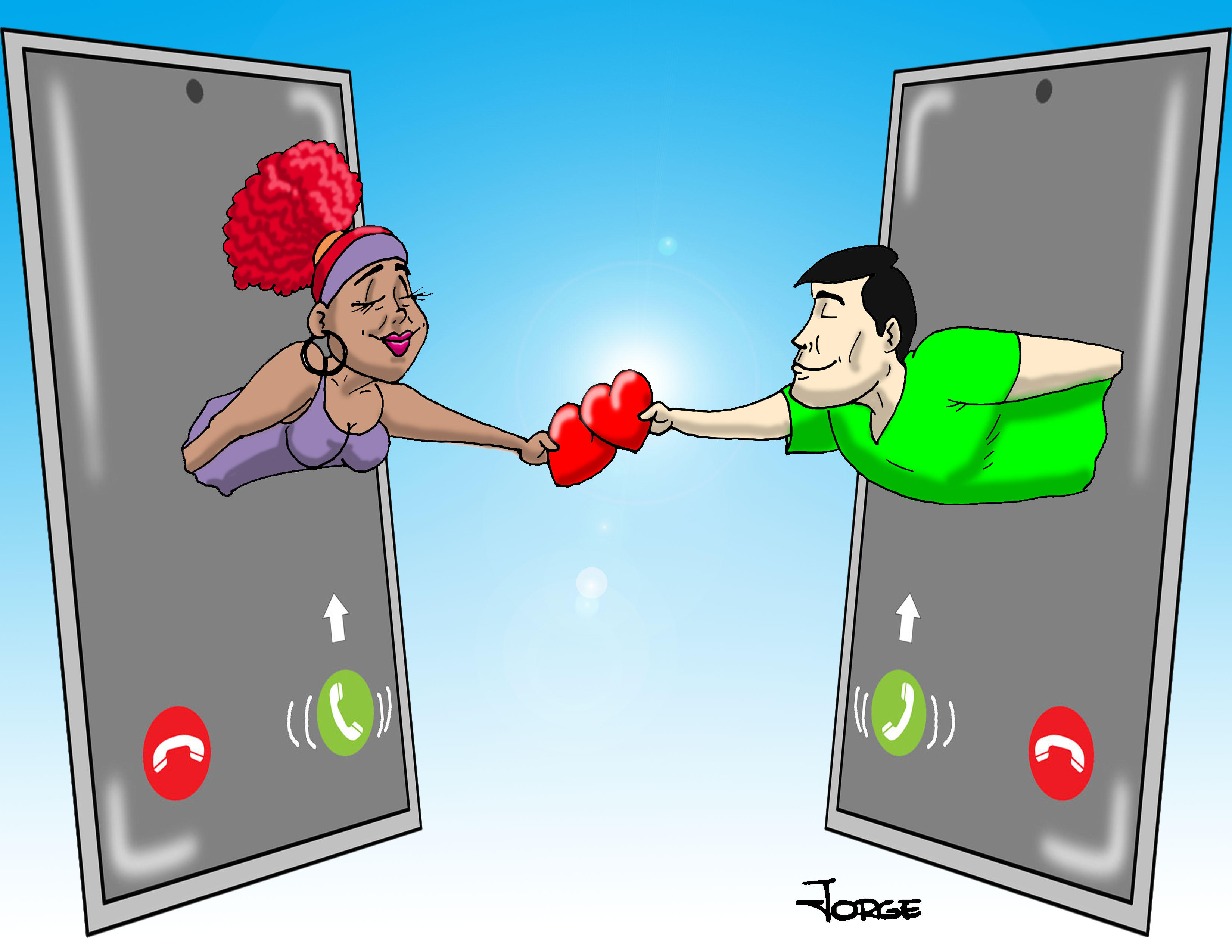 Amor virtual puede ser amor