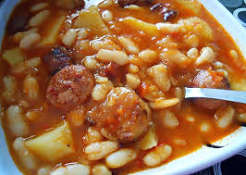 Frijoles blancos a la cubano