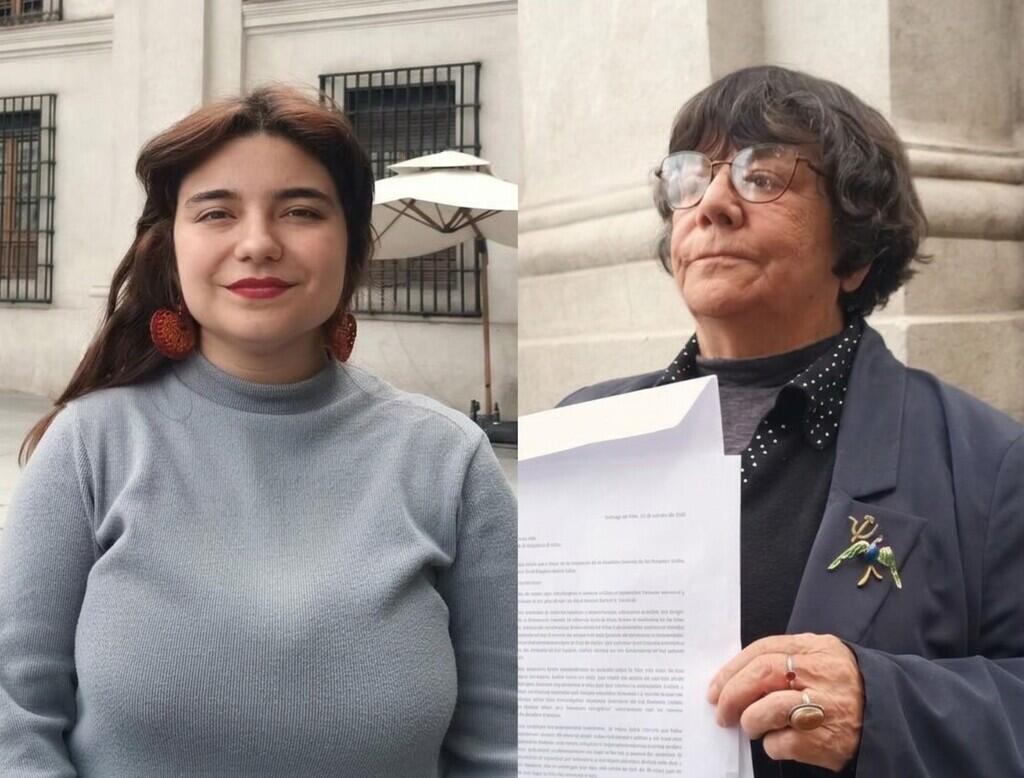 Catalina Lufín y Alicia Lira